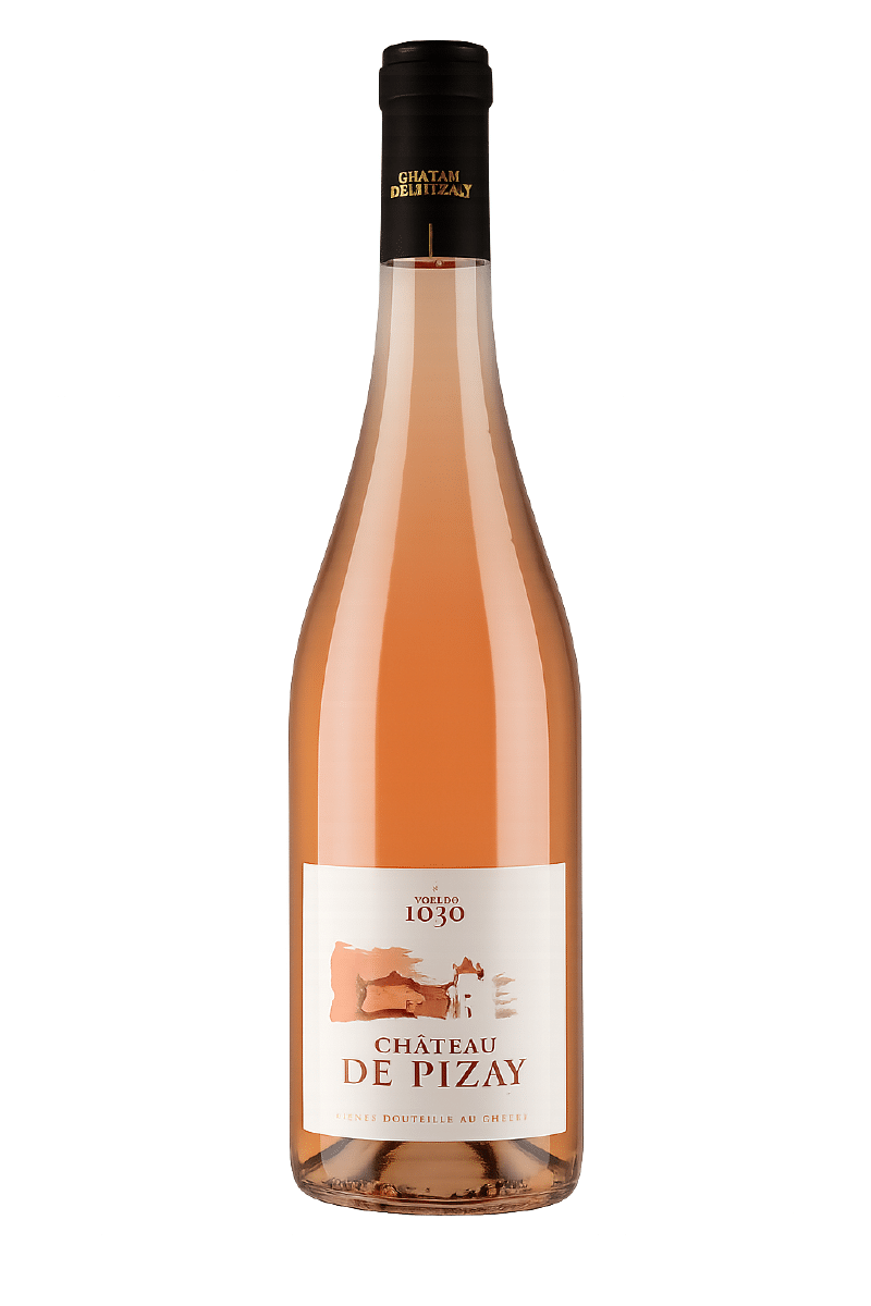 BEAUJOLAIS ROSE AOP CHÂTEAU DE PIZAY CRD - CARTON DE 6 BOUTEILLES 2024