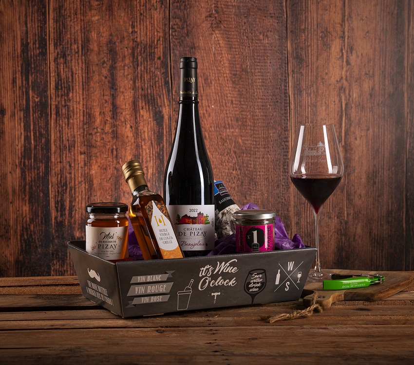 coffret dégustation chateau de pizay